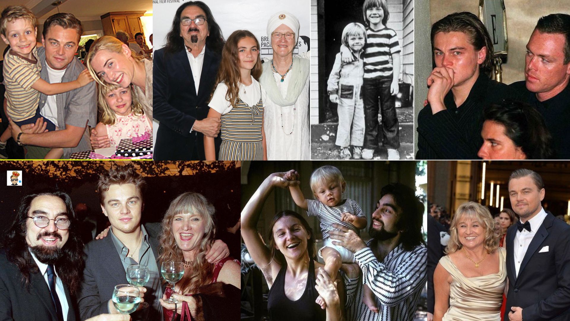 leonardo dicaprio family