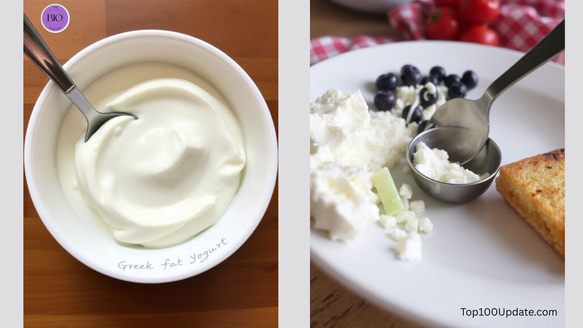 Greek Yogurt (Plain, Non-Fat or Low-Fat)